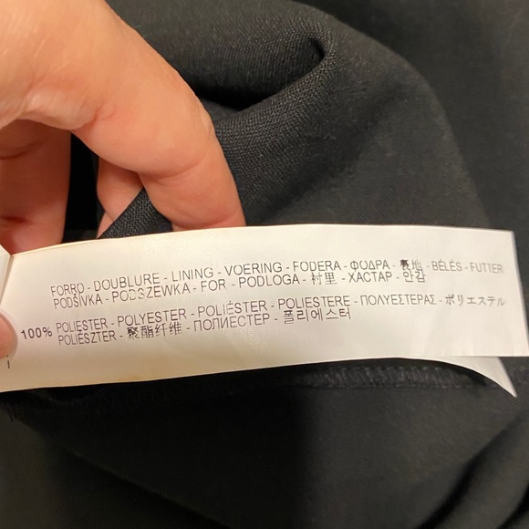 Zara two tones peplum dress small preowned - Picture 4 of 10